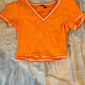 Orange shirt